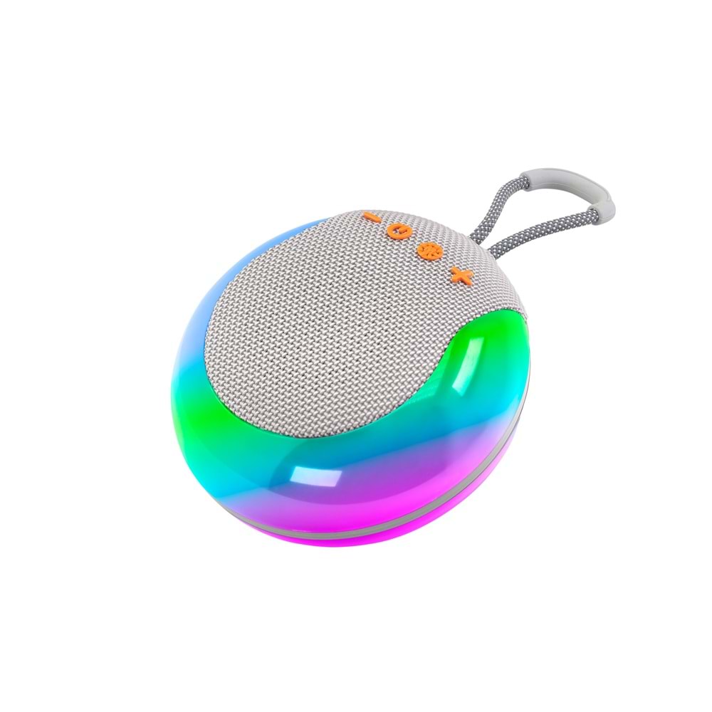 HADRON BS26 Bluetooth Mini Hoparlör 5W FM Radyo USB TF RGB