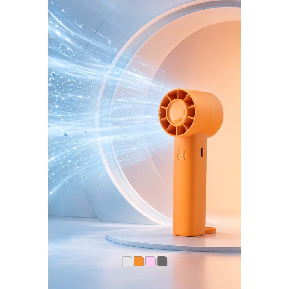 HADRON DF91 Şarjlı Standlı Mini El Fanı 500 mAh 3W