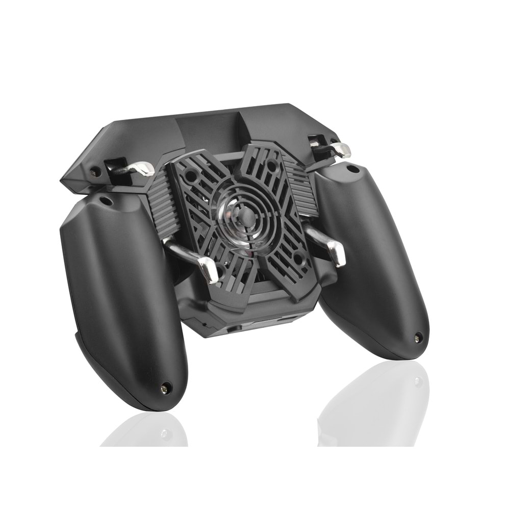 HADRON DL88 Soğutucu Fanlı Telefon Tutuculu Mobil Gamepad 4 Butonlu Siyah