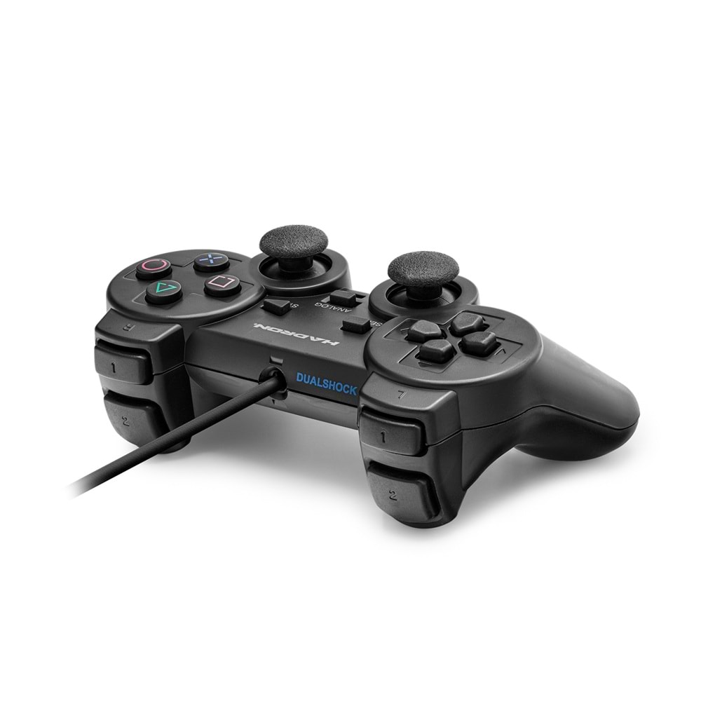 HADRON HD303 PS2 Uyumlu Kablolu GamePad Oyun Kolu Siyah