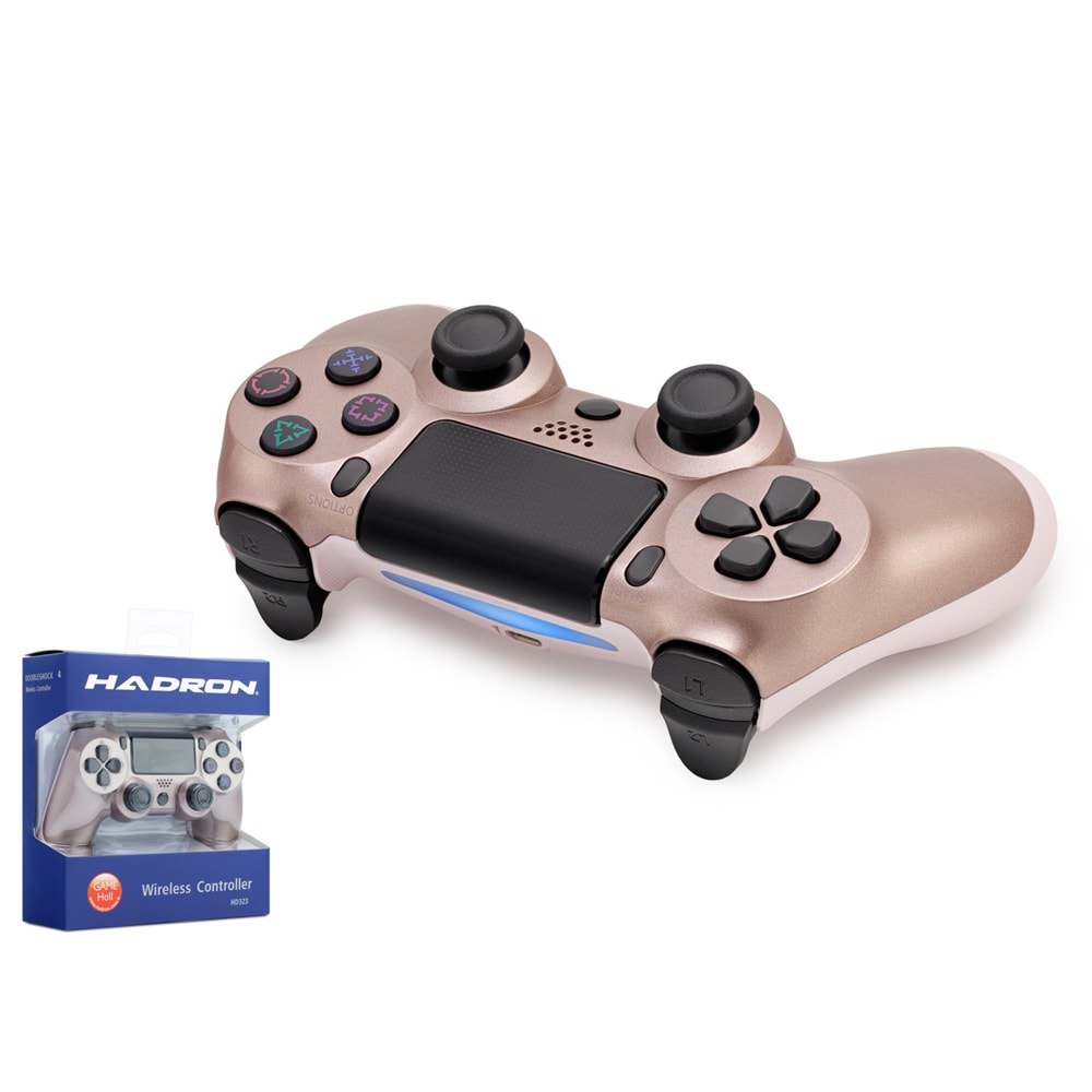 HADRON HD323P Bluetooth GamePad Oyun Kolu PS4 Uyumlu DoubleShock 4 Rose Gold