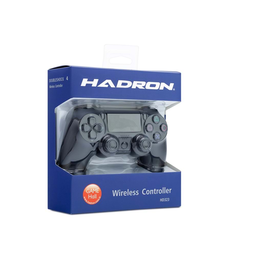 HADRON HD323S Bluetooth GamePad Oyun Kolu PS4 Uyumlu DoubleShock 4 Siyah