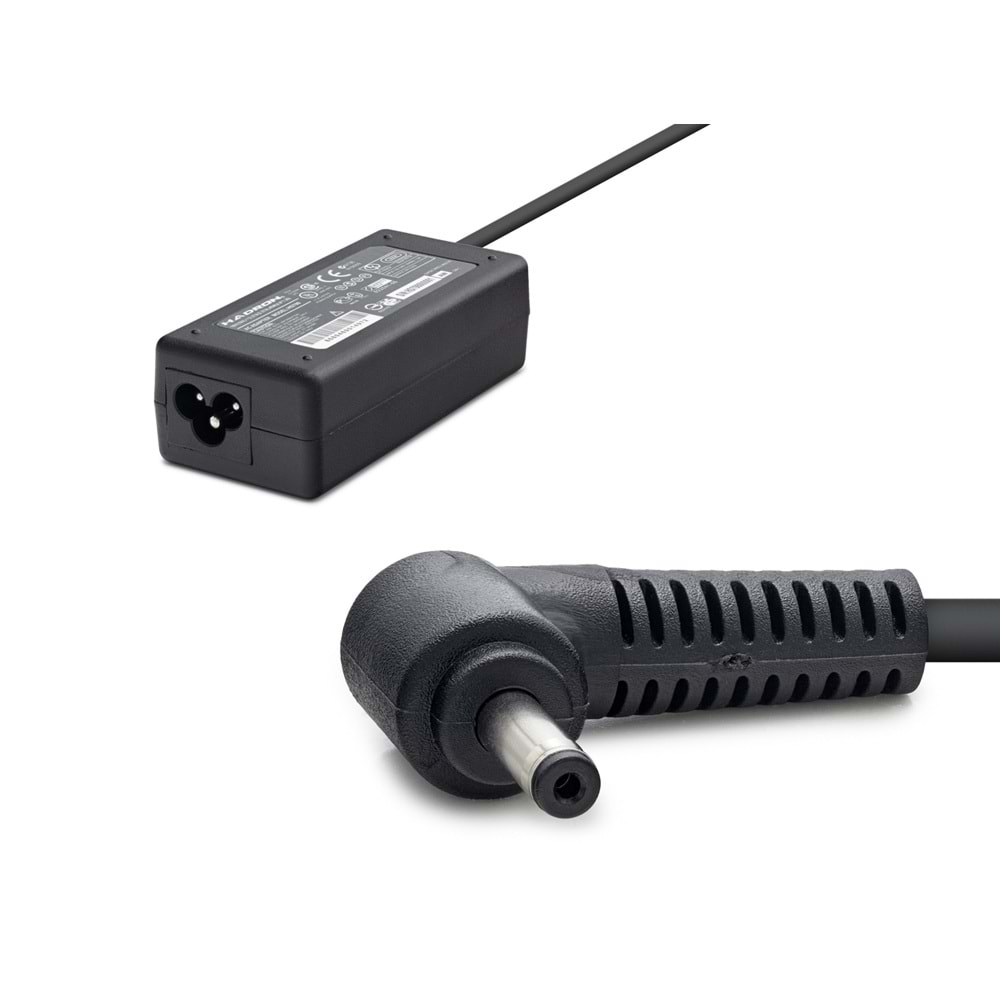 HADRON HD798 Laptop Adaptörü 45W 19V 2.37A 4.0x1.35 mm Siyah