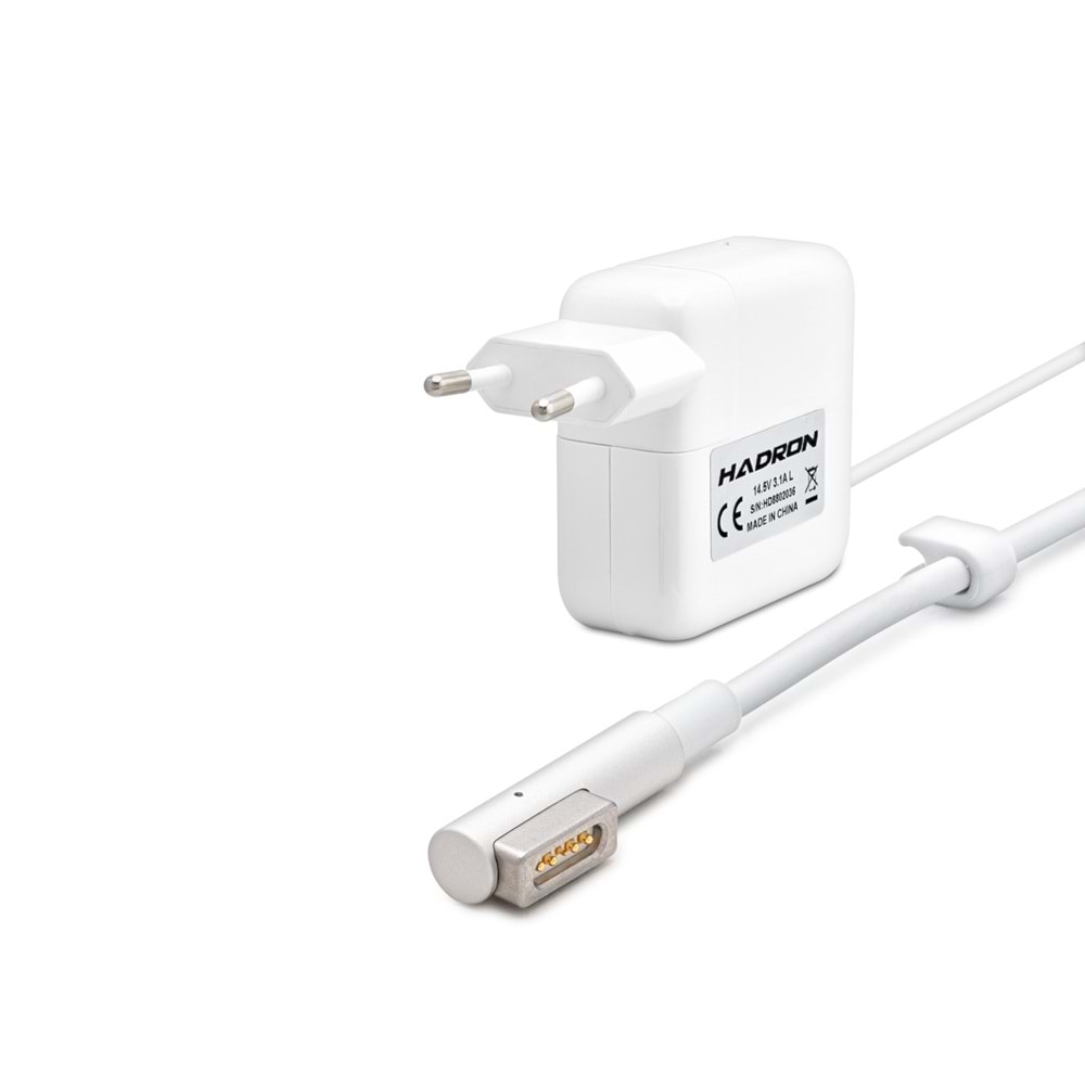 HADRON HD8802 Laptop Adaptörü 45W 14.5V 3.15A L Tip Beyaz
