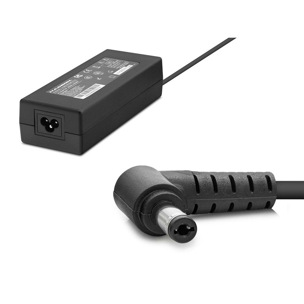 HADRON HD8863 Laptop Adaptörü 120W 19.5V 6.15A 5.5x2.5 mm Siyah