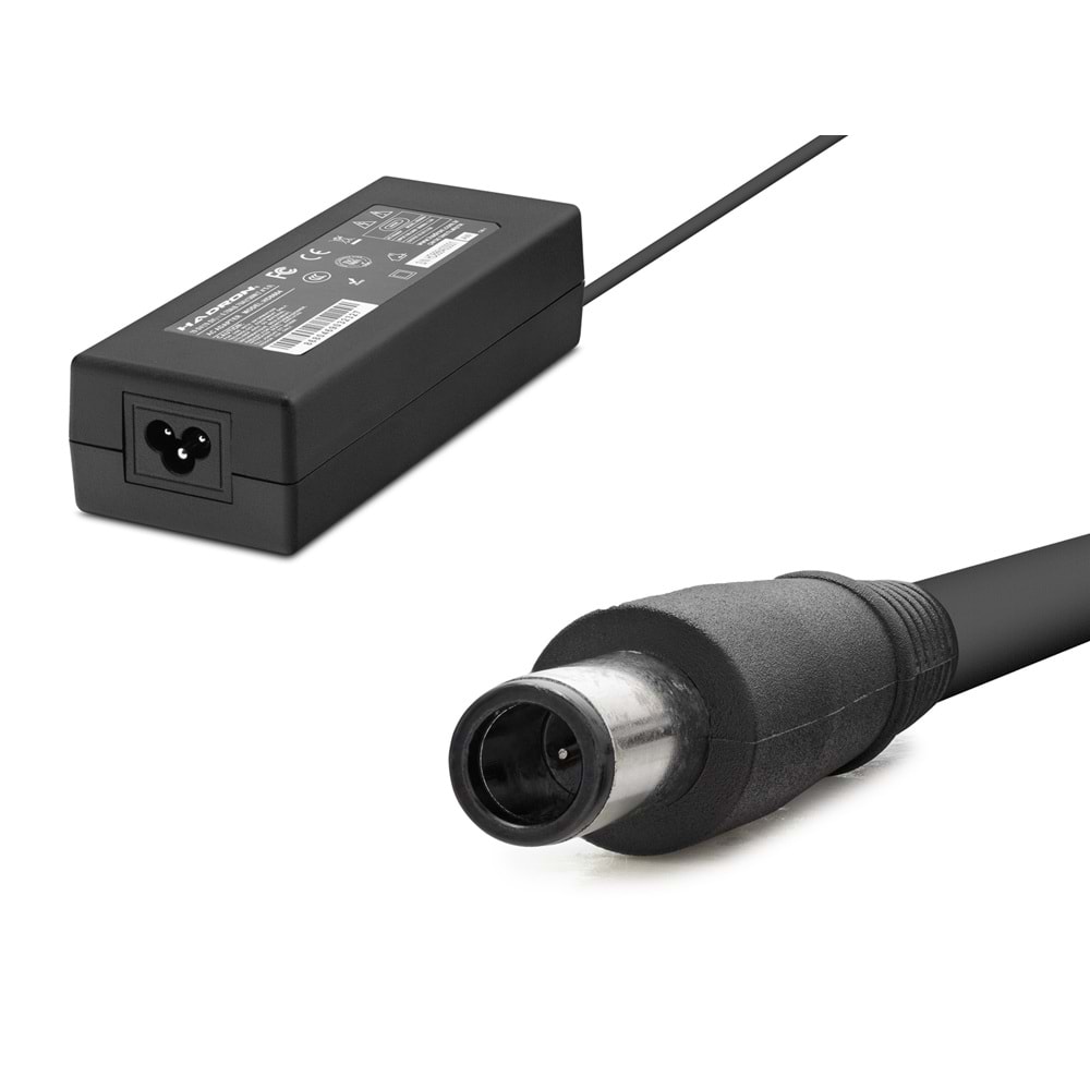 HADRON HD8864 Laptop Adaptörü 130W 19.5V 6.7A 7.4x5.0 mm Siyah