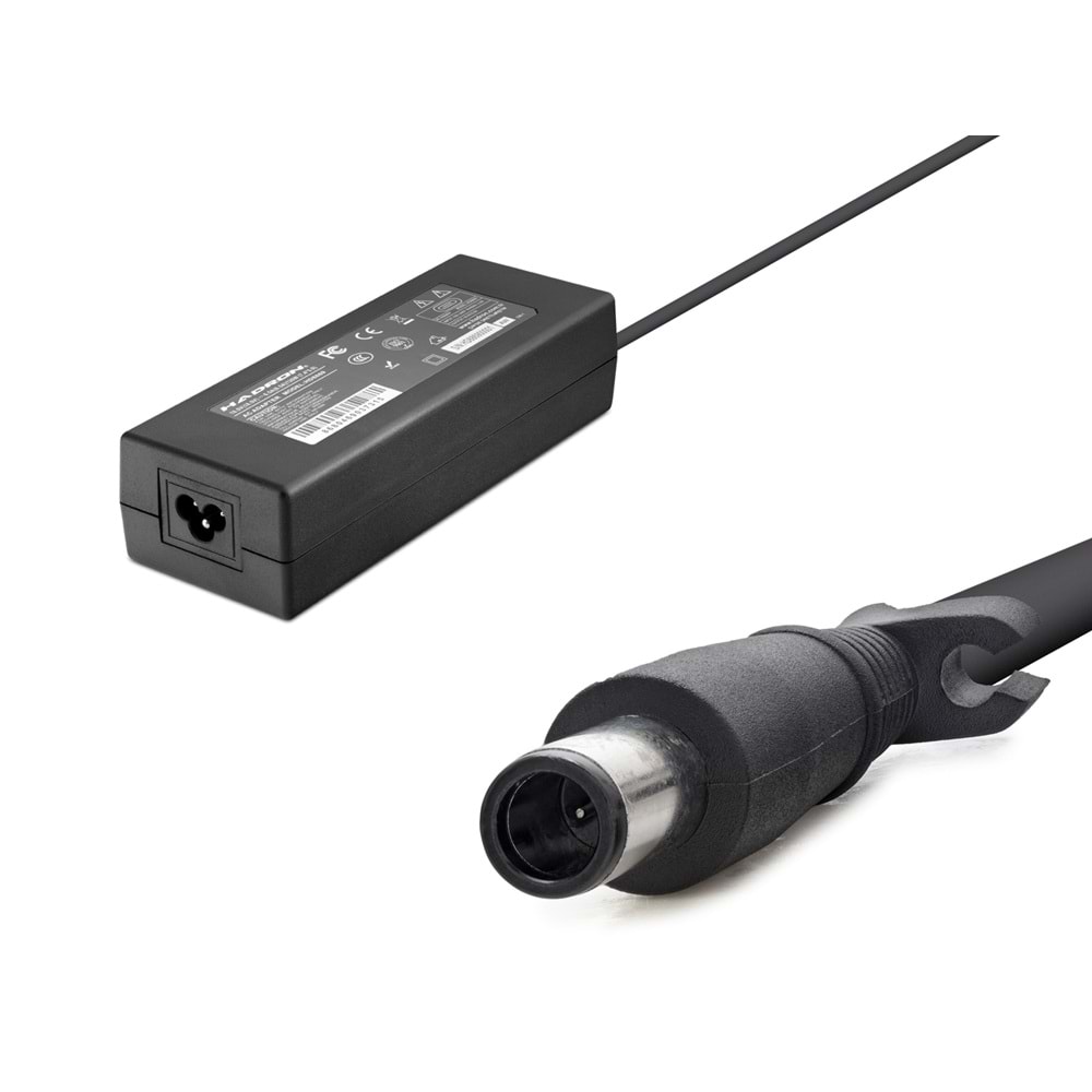 HADRON HD8869 Laptop Adaptörü 120W 18.5V 6.5A 7.4x5.0 mm Siyah