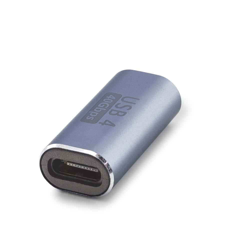 HADRON HDX1086 USB4 Type-C Birleştirici Adaptör 40 Gbps Gri