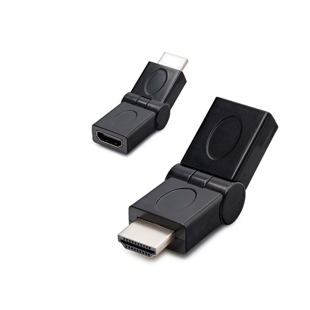 HADRON HDX1257 HDMI Mafsallı Adaptör 1080p Siyah