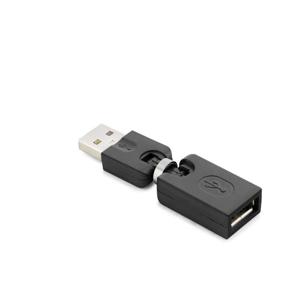 HADRON HDX1357 USB Mafsallı Adaptör Siyah