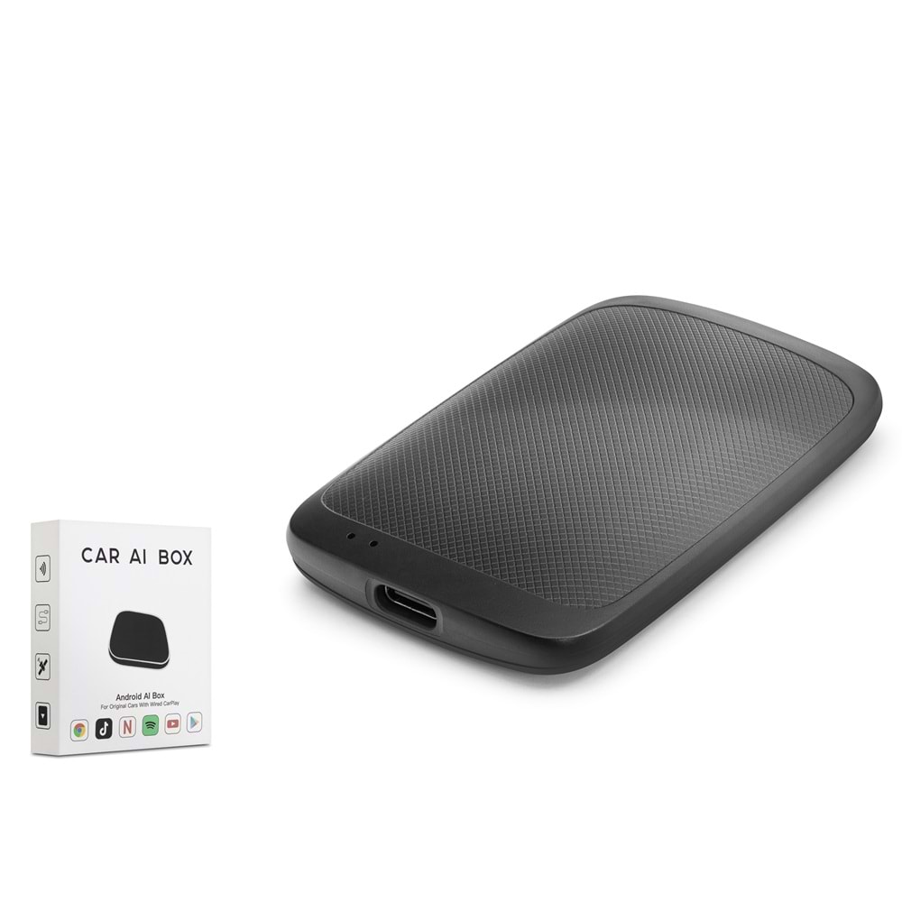 HADRON HDX1399 CarPlay Android Auto Smart AI Box 128GB TF Kart Destekli Siyah