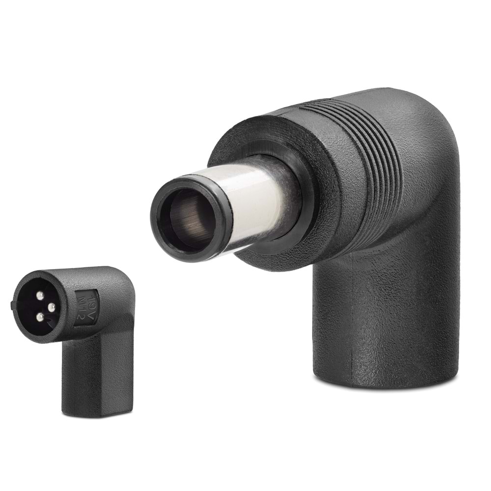 HADRON HDX1405 DC Jack Dönüştürücü 7.4x5.0 mm Siyah