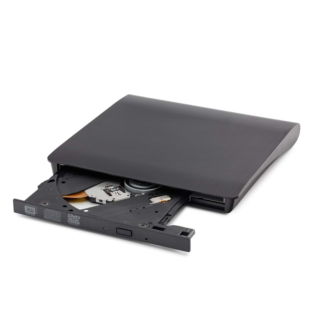HADRON HDX1767 USB 3.0 Harici DVD RW Sürücü 9.5 mm Siyah