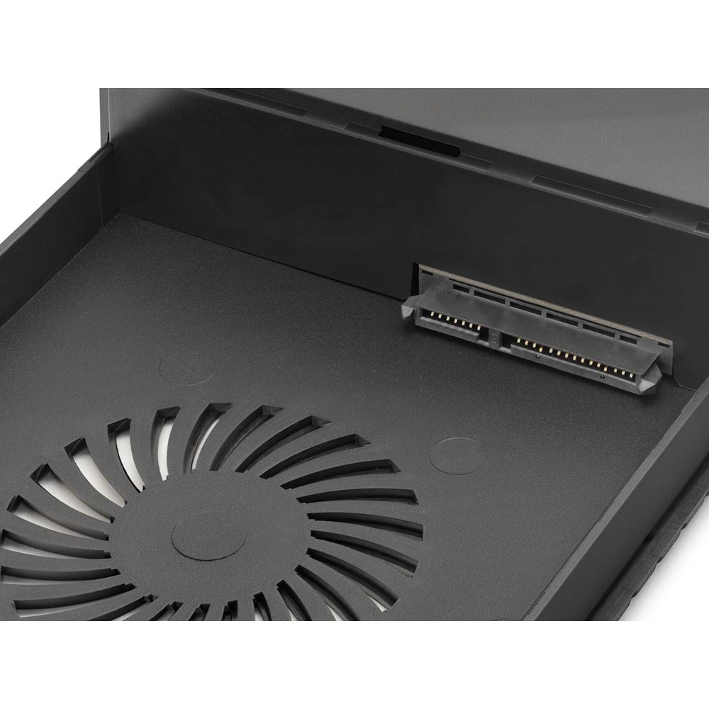 HADRON HDX1794 3.5 İnç SATA HDD Harici Disk Kutusu Type-C USB 2.0 Siyah