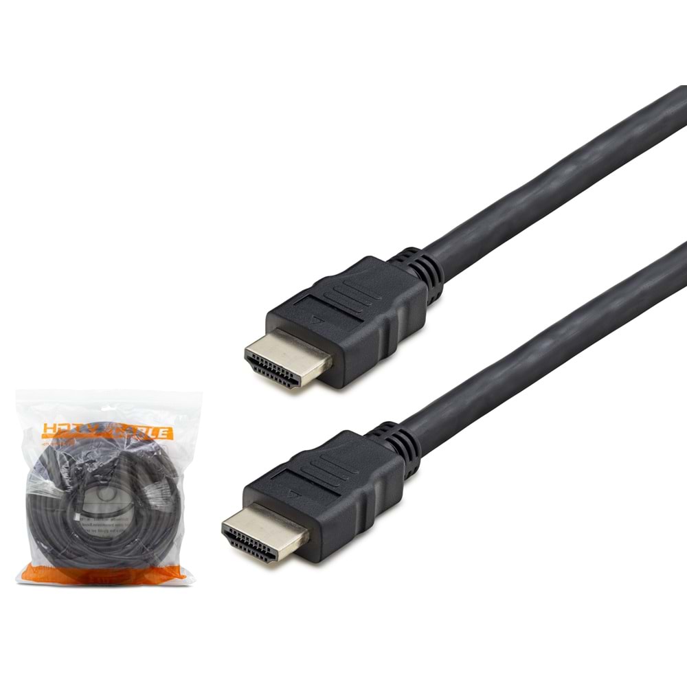HADRON HDX2029 HDMI Kablo OD 7.8 mm 30 m Siyah