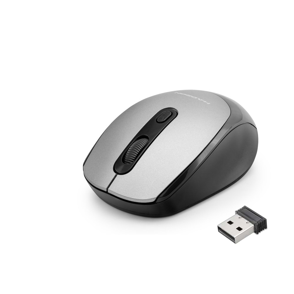 HADRON HDX3406 Kablosuz Mouse 2.4 GHz 1600 DPI Siyah