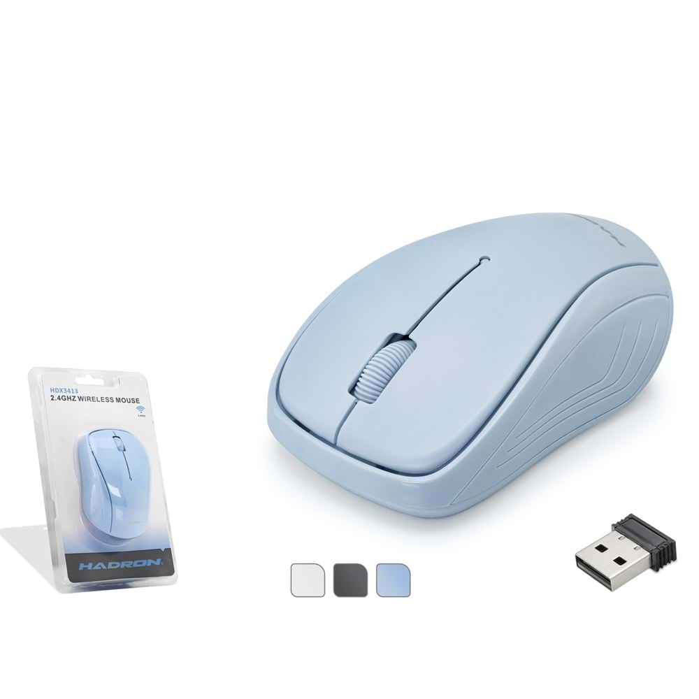 HADRON HDX3413 Kablosuz Mouse 2.4 GHz 1200 DPI