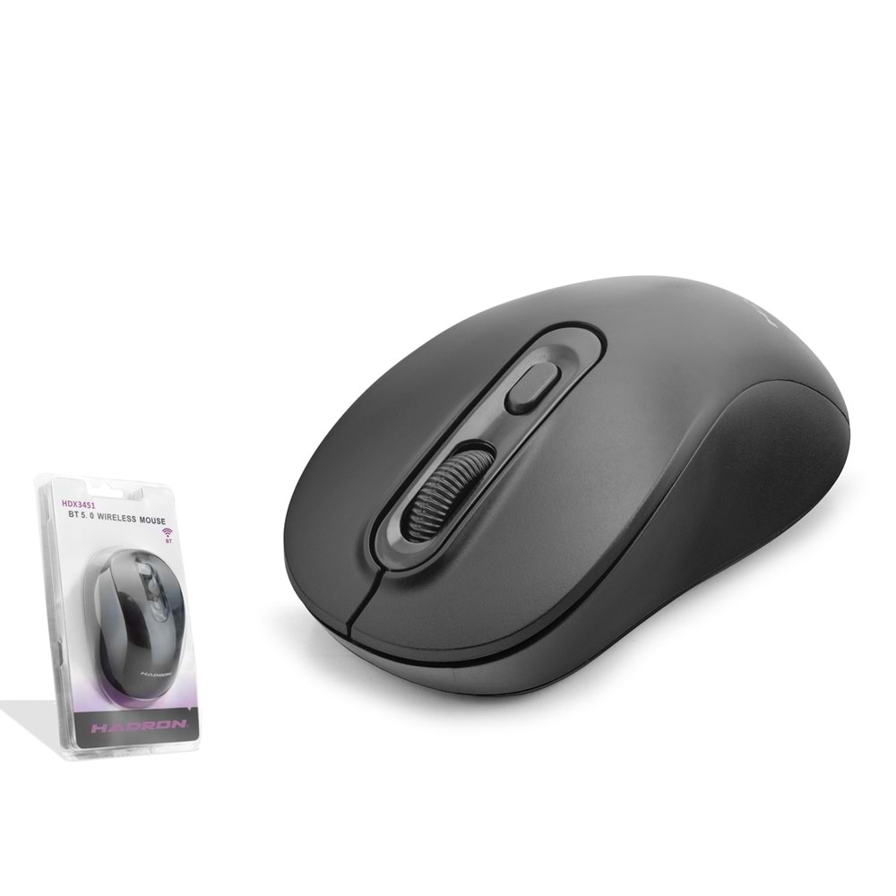 HADRON HDX3451 Kablosuz Bluetooth Mouse 5.0 Siyah