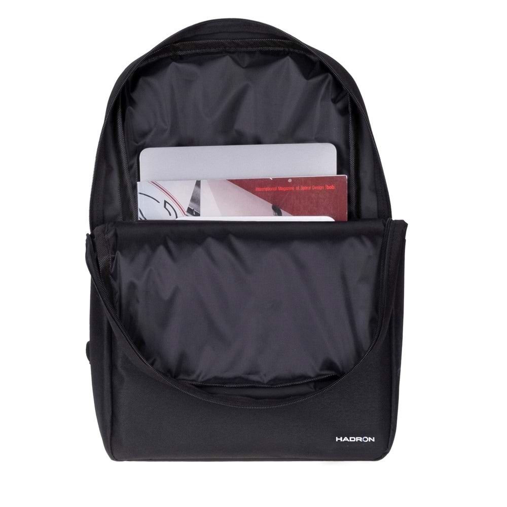 HADRON HDX4013 Drexel 8600 15.6 İnç Notebook Sırt Çantası Siyah