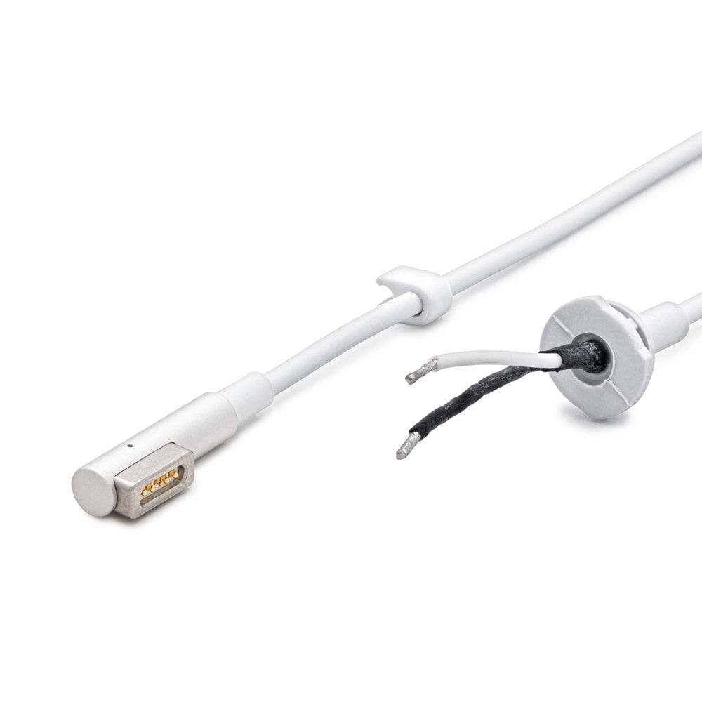 HADRON HDX5543 Laptop Adaptör DC Jack Kablosu MacBook L Tip 1.2 m 60W Beyaz