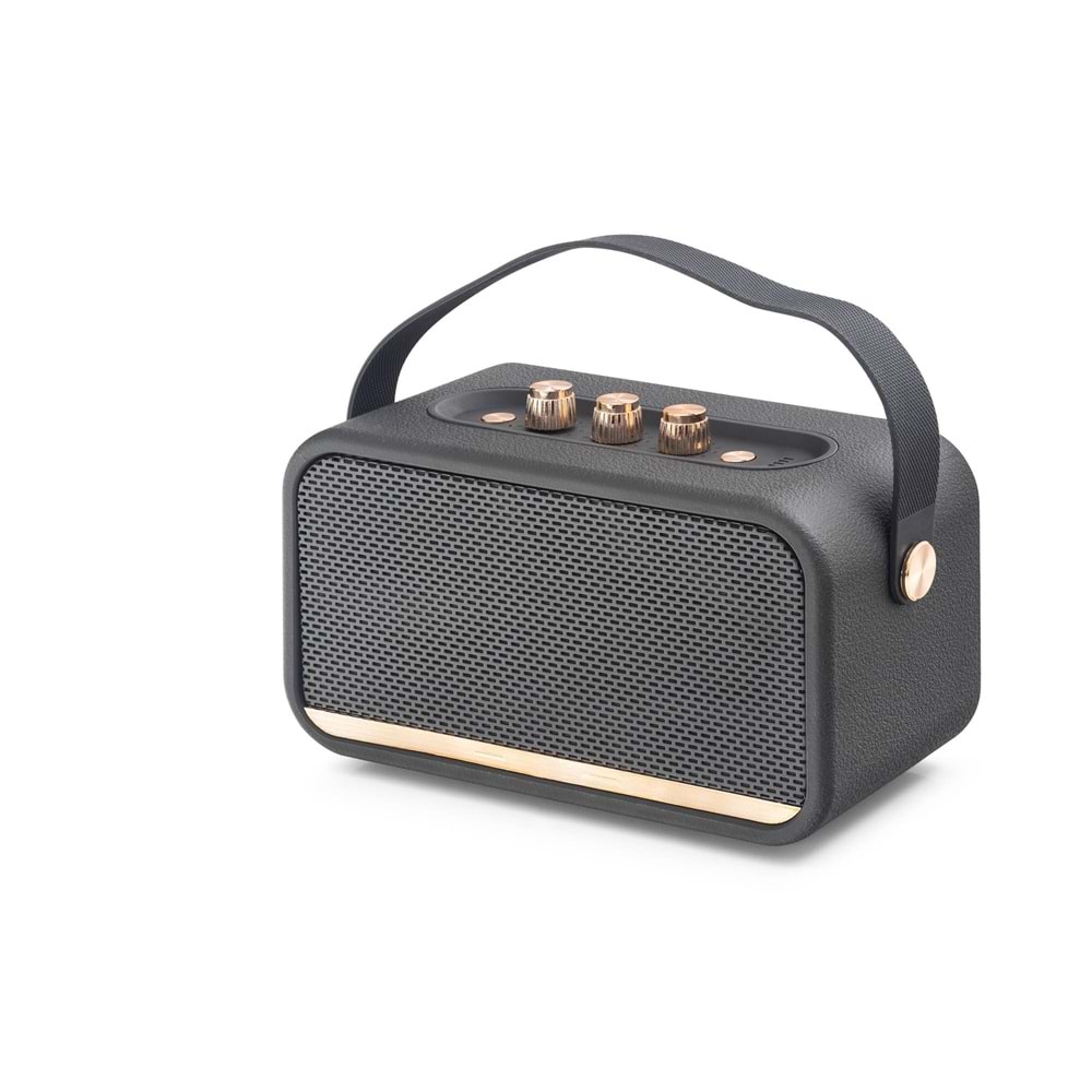 HADRON HDX6003 Bluetooth Nostaljik USB TF Taşınabilir Hoparlör