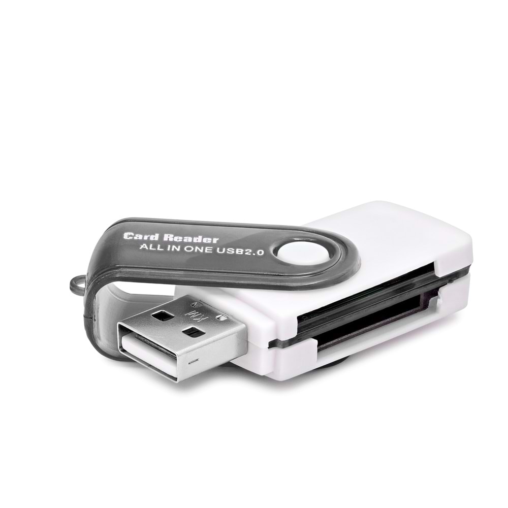 HADRON HDX7022 USB All in One Kart Okuyucu SD MicroSD MiniSD MMC MS M2 480 Mbps Çok Renkli