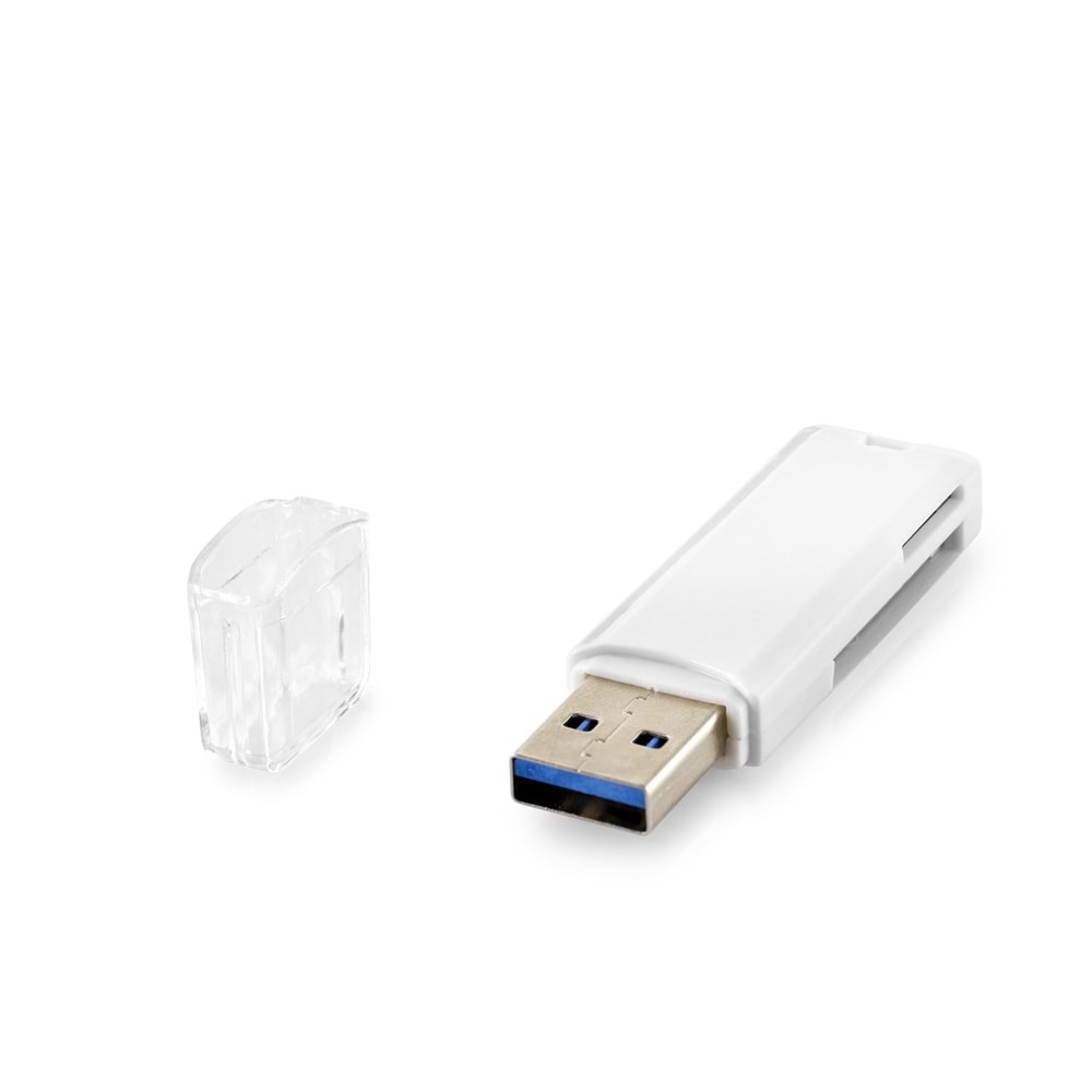 HADRON HDX7030 USB 3.0 Kart Okuyucu SD MicroSD 5 Gbps Siyah