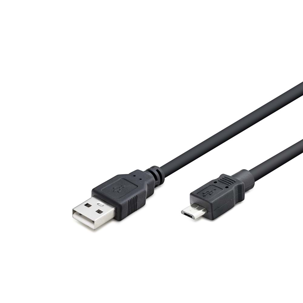 HADRON HDX7551 Micro USB Şarj ve Data Kablosu 1.8 m PVC Siyah
