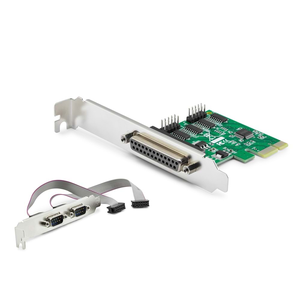 HADRON HN2214 PCI Express 2 Seri COM 1 LPT Paralel Port Kartı