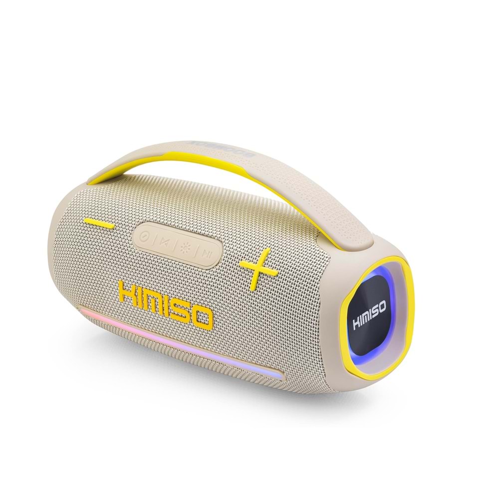 KIMISO KMS323 Bluetooth Hoparlör 30W TWS FM Radyo USB TF IPX6 Outdoor RGB