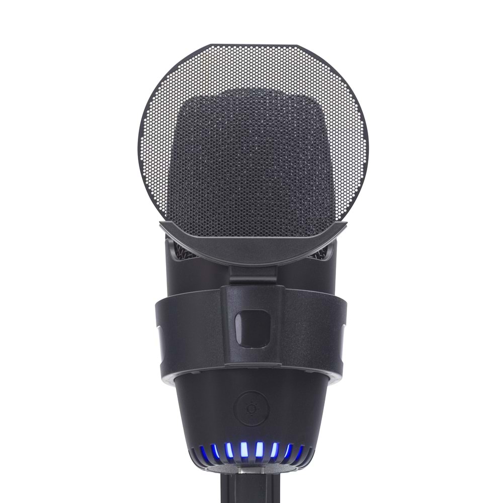 HADRON M9 Gaming RGB Masaüstü Mikrofon Pop Filtreli Type-C 48kHz 16Bit Siyah