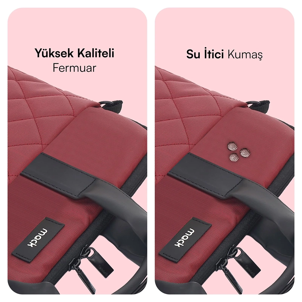 MACK MCC902 Iksy 14.1 İnç Notebook Çantası Kırmızı