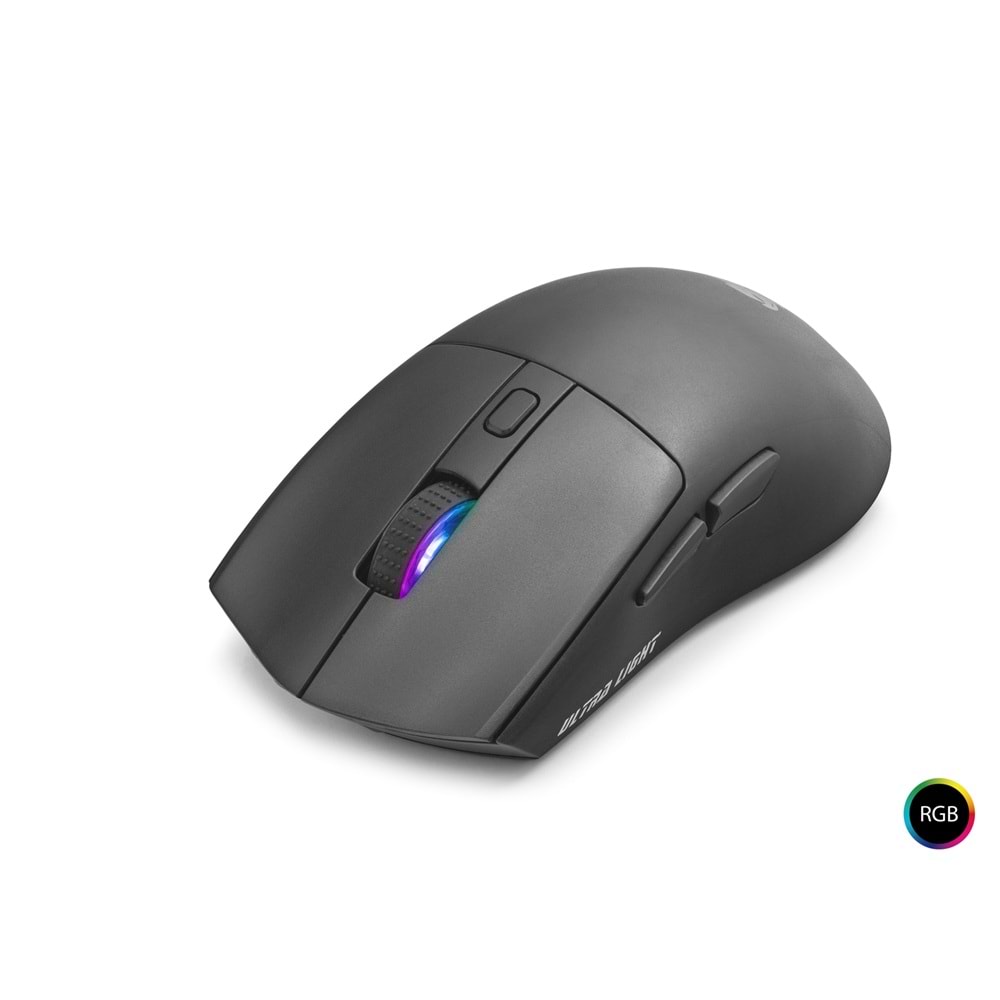 MOFAN MF1215B Dual Mode RGB Gaming Mouse Manyetik Şarj Standlı 2.4 GHz Bluetooth Siyah