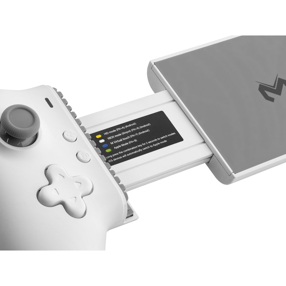 HADRON S3 Stretch Type-C Telefon Tutuculu Mobil Gamepad Beyaz