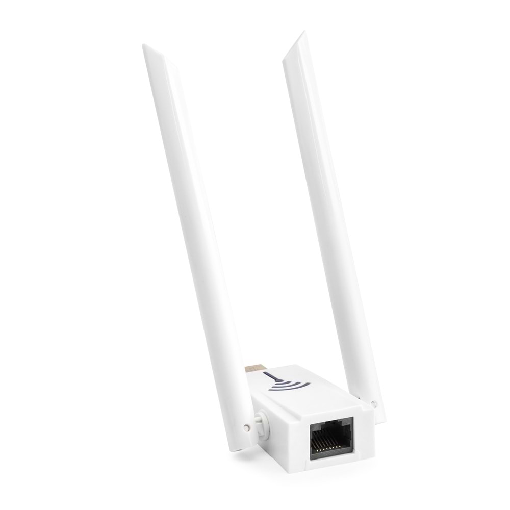 NONAP W119 USB WiFi Bluetooth Ethernet Adaptörü 150 Mbps Beyaz