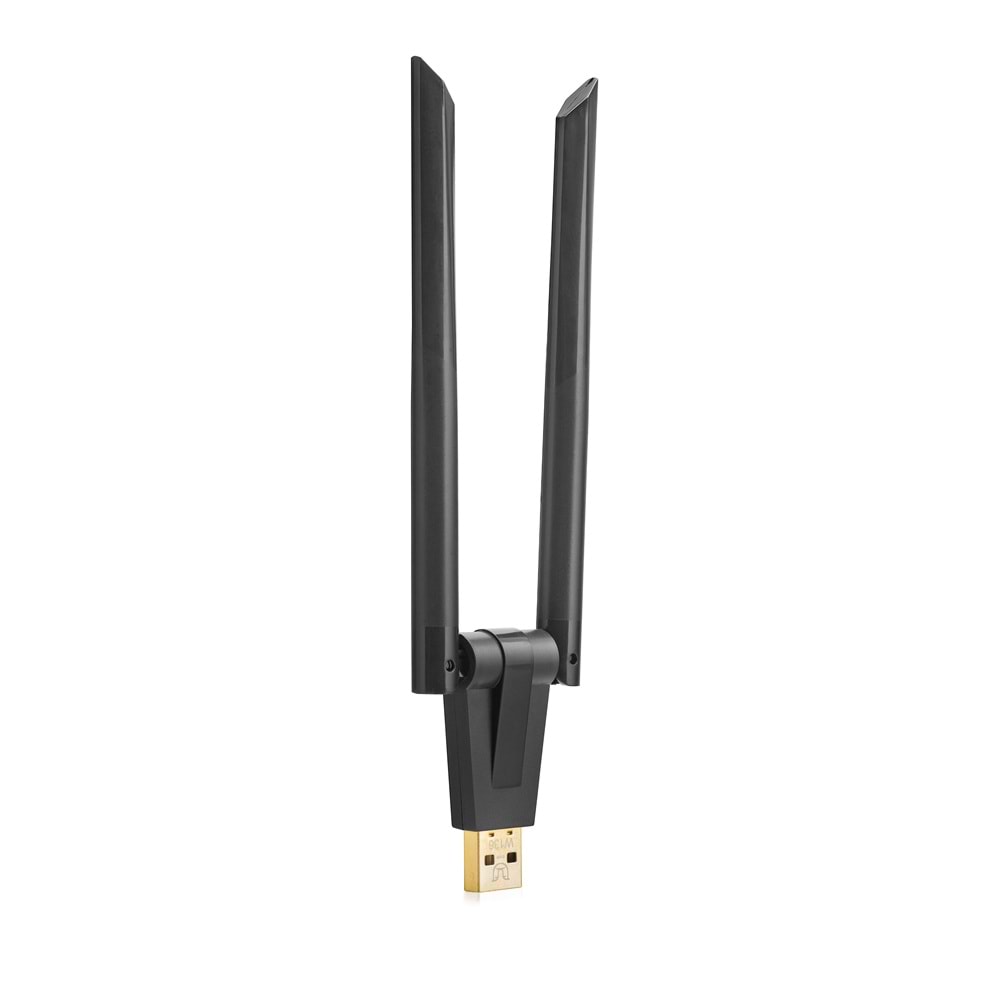 NONAP W136 USB WiFi Adaptörü 300 Mbps Dahua HKvision DVR Uyumlu Siyah