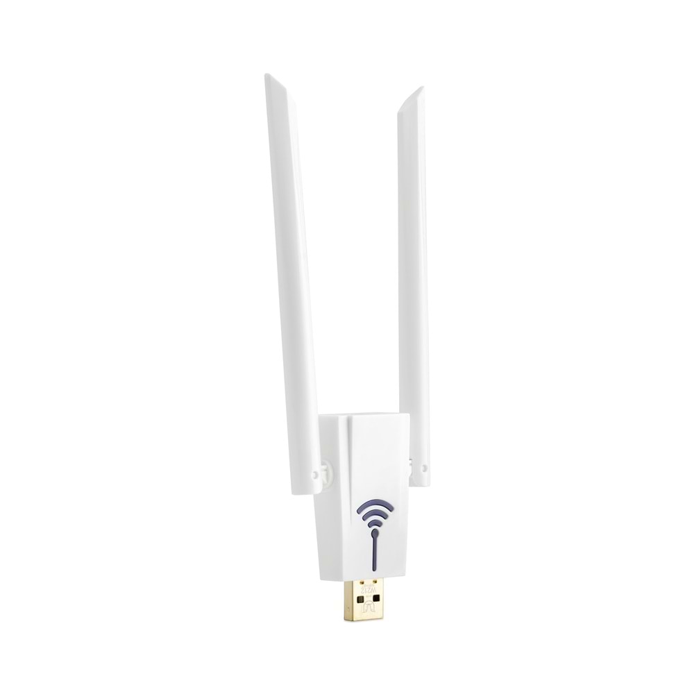 NONAP W212 USB WiFi 6 Bluetooth 5.3 Adaptörü 1 Gbps 5 GHz Dual Band Beyaz