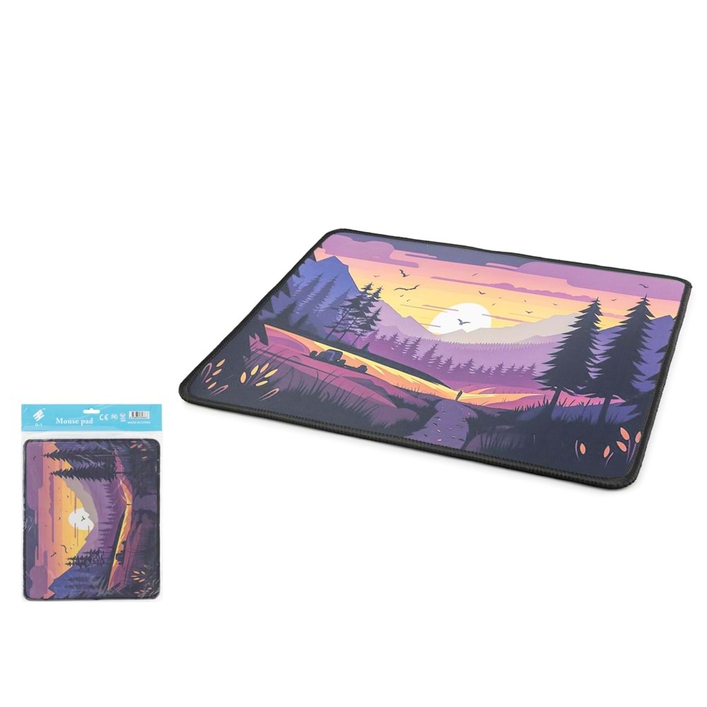 HADRON ZR1005 Mouse Pad 250 x 290 mm Günbatımı