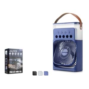 AURIS ARSFNS10 Masa Üstü Buharlı Mini Fan 600 ml