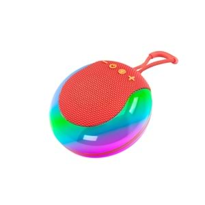 HADRON BS26 Bluetooth Mini Hoparlör 5W FM Radyo USB TF RGB