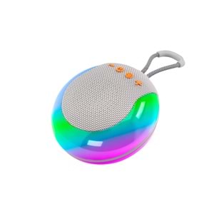 HADRON BS26 Bluetooth Mini Hoparlör 5W FM Radyo USB TF RGB