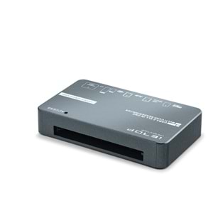 iETOP C308 USB 3.2 Gen1 All in One Kart Okuyucu CF SD MicroSD MS XD 5 Gbps Siyah
