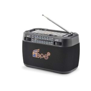 FEPE FP395S Bluetooth FM Radyo USB TF AUX Solar Şarjlı 7W Taşınabilir Kamp Hoparlör