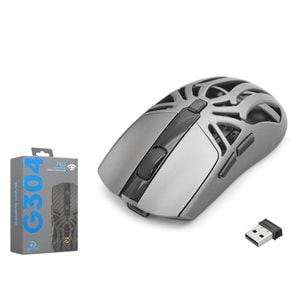 GOOD PRO G304G Tri Mode RGB Gaming Hafif Mouse 10000 DPI Gri