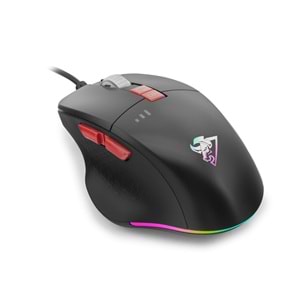 HADRON G390 Şarjlı Kablosuz Sessiz RGB Gaming Mouse 2.4 GHz 1600 DPI Siyah