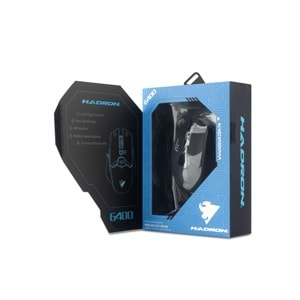 HADRON G400 Dual Mode Sessiz RGB Gaming Mouse 2.4 GHz Bluetooth 1600 DPI Siyah