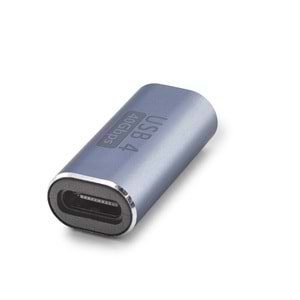 HADRON HDX1086 USB4 Type-C Birleştirici Adaptör 40 Gbps Gri