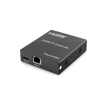 HADRON HDX1349 HDMI IP Extender IR 1080p 60 Hz 200 m Siyah