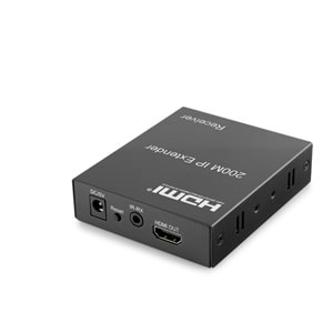 HADRON HDX1349 HDMI IP Extender IR 1080p 60 Hz 200 m Siyah