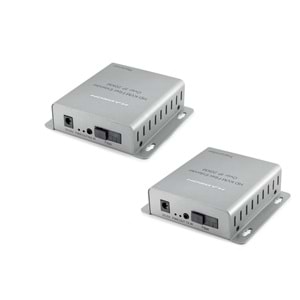HADRON HDX1364 HDMI KVM Fiber Extender Loop Out IR 1080p 60 Hz 20 km Gri